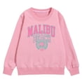 thumbnail image 4 of Hwmodou Toddler Girls Graphic Sweatshirts Kids Graphic Prints Sweatshirt Crewneck Long Sleeve Cute Drop Shoulder Pullover Tops Fashion Trendy Kids Street Sets,3-10Y, 4 of 4