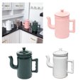 thumbnail image 2 of 1/12 Scale Dollhouses Metal Coffee Maker Hinged Top Retro Miniature Kitchenware Metal Decorative Props, 2 of 9