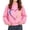 Pink, variant on Ohufall 1-10 Years Kids Girls Sweatshirts Hooded Heart Print Long Sleeve Top Casual Loose Comfy Fashion Sweatshirt
