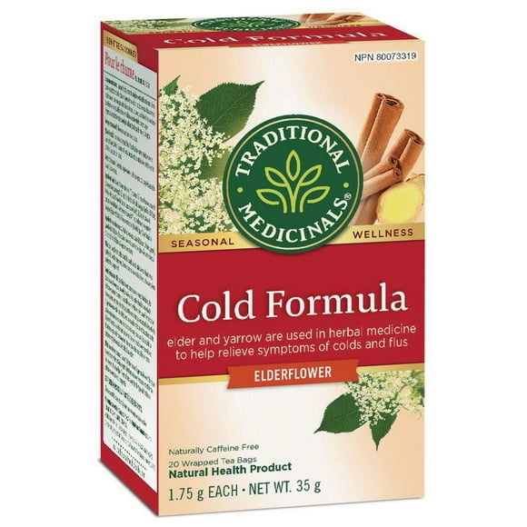 Traditional Medicinals Cold Formula, 20 ct