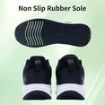 thumbnail image 6 of JOYFON Women's Walking Shoes Arch Support Orthotic Breathable Tennis Sneakers for Plantar Fasciitis Pain Relief Black 9.5, 6 of 6
