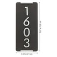thumbnail image 2 of LAMIRO Number Plate Address Signs for Houses Door Name Personalized Office outside Numbers Plaque, 2 of 7
