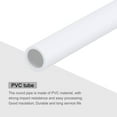 thumbnail image 4 of Tubo redondo rígido de PVC Uxcell 6mm ID 8mm OD 8" de longitud blanco de alto impacto para tuberías de agua, manualidades, fundas de cables, 4 of 6