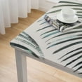 thumbnail image 5 of HAOXIT Square Table Cloth Tropical Plant Table Cover for Kitchen Dining Tabletop Decoration Parties Weddings 46*46, 5 of 8