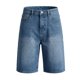 thumbnail image 4 of Vestido de Verano Corto sin Mangas Sudadera de Denim para Niñas con Cinco Bolsillos Y Estilo de Ropa de Trabajo Casual, Vestido Ligero de Pantalones Cortos de Moda para Uso Diario, 4 of 6