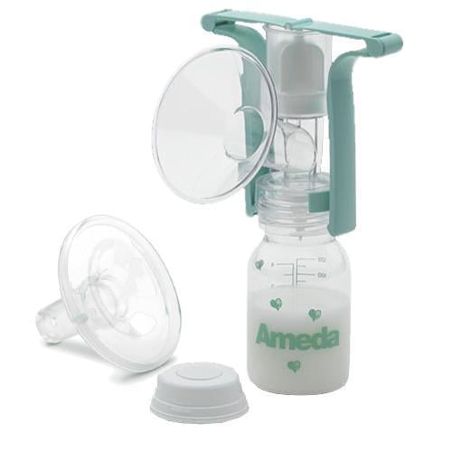 Ameda One-Hand Breast Pump Sterile, BPA and DEHP Free - Walmart.com