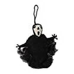 De Kulture Handmade Felt Hanging Black Skeleton Decorative 55x05x55 (LWH) for Halloween Decoration Home Decoration
