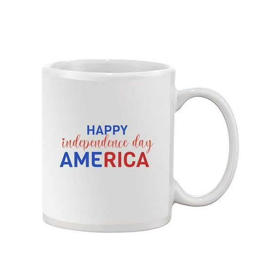 A Happy Independence Day. Mug - Image by Shutterstock,