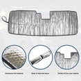 thumbnail image 6 of AUFER Front Windshield Sunshade Visor Heat Insulation Cover Compatible with for Ford Bronco 2021 2022, 6 of 7