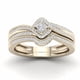 thumbnail image 2 of Juego de anillos para parejas para él y ella, conjuntos de anillos de boda de ópalo, día de la madre, cumpleaños, aniversario, día de San Valentín, regalos de Navidad, 2 of 5