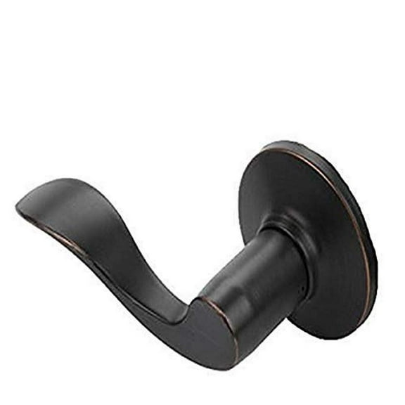 Dynasty Hardware HER-78-12P-LH Heritage Individual Dummy Lever, Aged Oil Rubbed Bronze, Left Hand C63