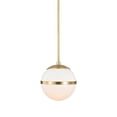 thumbnail image 6 of 2107-AG Crystorama Lighting Truax - One Light Mini Chandelier in Classic Style - 8 Inches Wide by 9.25 Inches High-Aged Brass Finish, 6 of 6