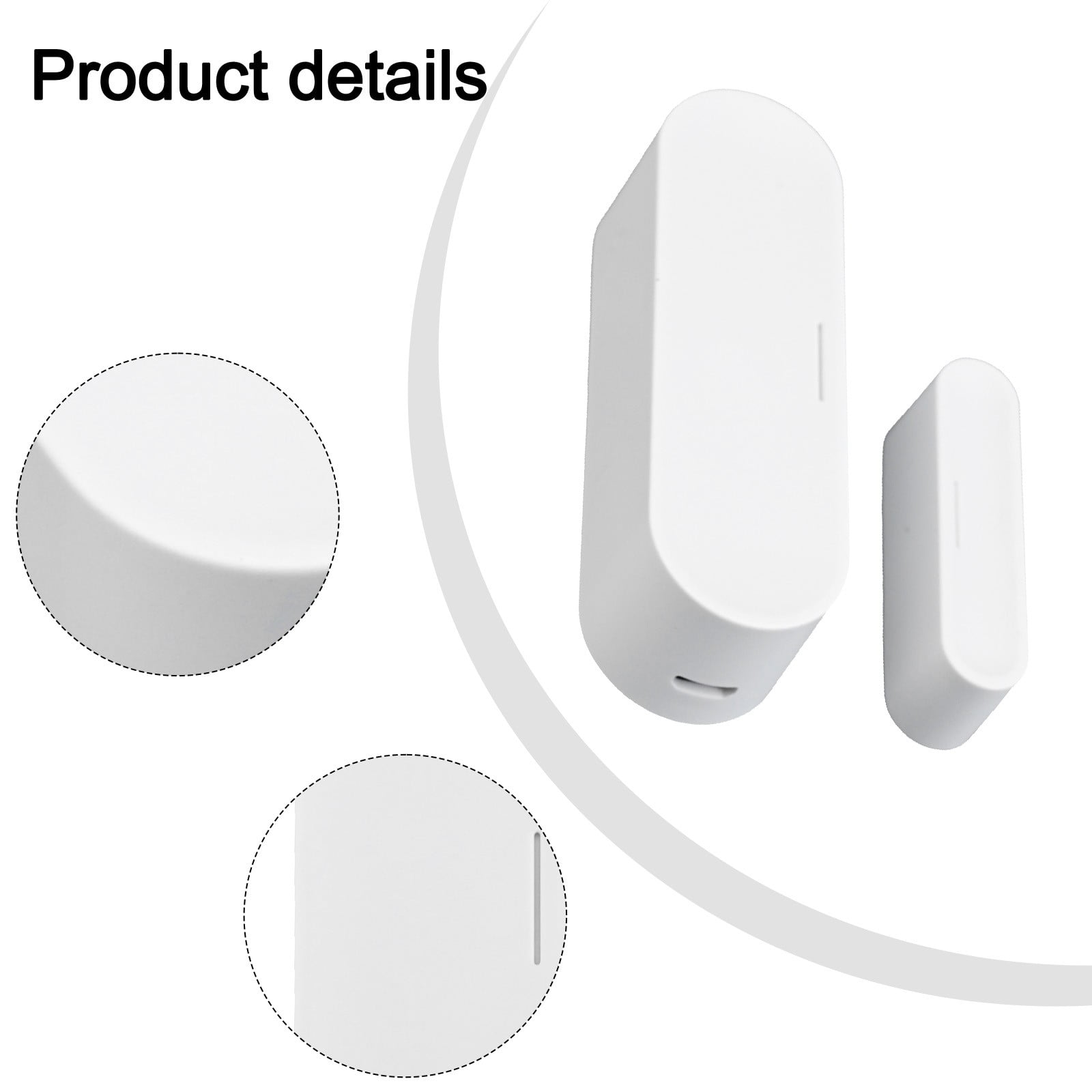 For Matter Thread Smart Door And Window Anti-Theft Sensor Door Magnetic Sensor