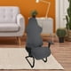 thumbnail image 4 of Elásticas para Sillas de , Lavables, Extraíbles, de Poliéster, Sólido, Suave, Sillón, de Asiento, Funda para Silla de Computador , gris oscuro Macarena Funda para sillón, 4 of 7