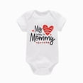 thumbnail image 4 of Baby Onesies Boy I Love My Mommy Baby Clothes Short Sleeve Baby Boy Bodysuit Inant Baby Girl Romper, 4 of 5