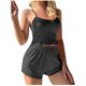 thumbnail image 3 of TaTaai Silky Two-Piece Sleep Set, Women's Breathable Hollow Out Pajamas, Soft Suspender Loungewear for Home Wear and Intimate Evening Relaxation Gift, 3 of 4
