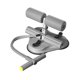 thumbnail image 3 of Barra de abdominales compacta con 3 ventosas fuertes para entrenamiento abdominal en gimnasio, interior y hogar. Gris, 3 of 8