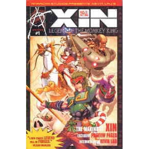 Xin: Legend of the Monkey King Ashcan #1 VF ; Anarchy Comic Book