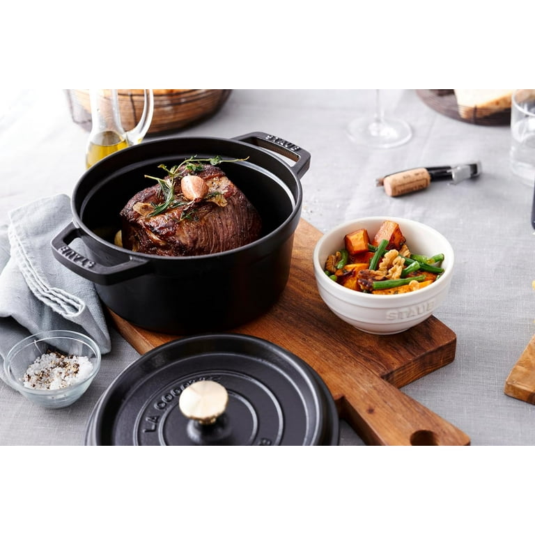 Amazon.com: STAUB Cocotte, Round, 20cm, Dark Blue: Dutch