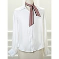 thumbnail image 5 of INSPIRAR CHIC Bufandas Elegantes de Doble Cara para Mujeres, Puntiagudas y Ajustadas, Color Rosa, 5 of 5