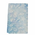 thumbnail image 2 of Blue Coastal Kitchen Towels Set of 1, Summer Ocean Starfish Conch Seashells Absorbent Dish Towels for Kitchen, Microfiber Hand Towel, Quick Drying Tea Towel for Cleaning Decorative Dishcloths, 2 of 7