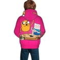thumbnail image 2 of Adventure Time Youth Sweatshirt Hoodies Fashion Teen Hooded Hoody Pullover Clothes With Pocket For Boys Girls Clothing, 2 of 8