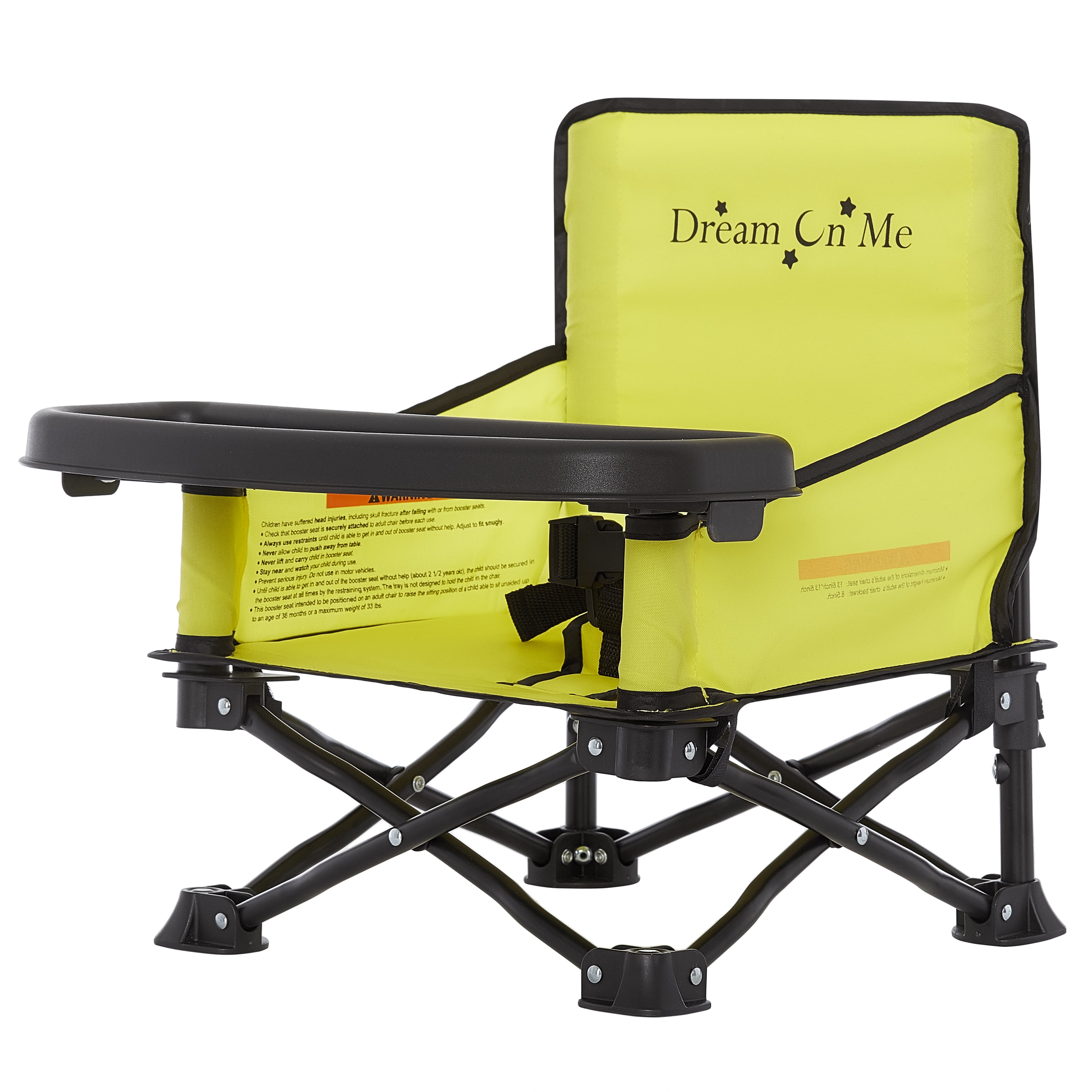 Photo 1 of Dream On Me Sit 'N Play Portable Booster Seat in Yellow