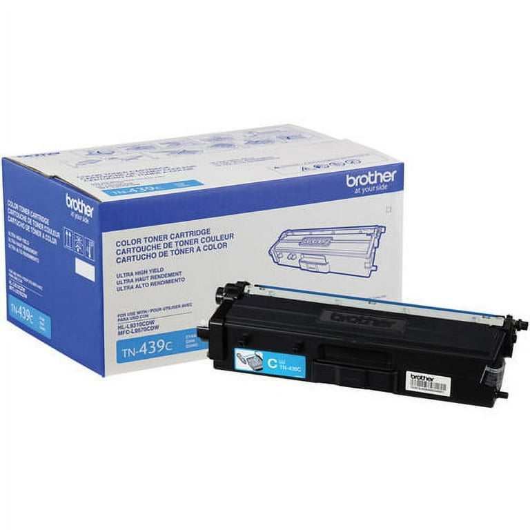 Brother TN439C Original Ultra High Yield Laser Toner Cartridge - Cyan - 1 Each - 9000 Pages Brother TN439C Original Ultra High Yield Laser Toner Cartridge - Cyan - 1 Each - 9000 Pages