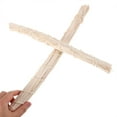 thumbnail image 5 of Hemoton 2 Pcs Crosses Rattan Wreath Frame Easter Decorations 45.00X35.00X4.00CM White, 5 of 8