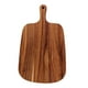 thumbnail image 3 of Tabla de cortar de madera de acacia, tabla de carnicero decorativa para uso en la cocina, tabla de quesos con 265 cm x 16 cm, 3 of 9