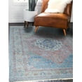 thumbnail image 4 of EORC Rust Classic Traditional Heriz/ Serapi Design  Area Rug, 4 of 9