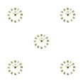 thumbnail image 3 of Youkk Durable Construction 3D Wall Clock Unique Style Easy To Read Modern Large 3D Wall Clock Timeless gold 5Set, 3 of 6