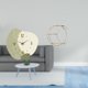 thumbnail image 2 of Estante para reloj de pared, moderno, decorativo, colgante, ahorrador de espacio, multifuncional, para habitación, cocina, oficina, granja, colecciona, 2 of 8