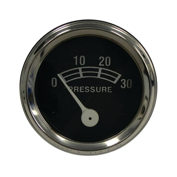 Complete Tractor Oil Pressure Gauge 30070558 OD 2", Range 0 to 30