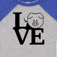 thumbnail image 4 of Inktastic I Love Pigs 2 Boys or Girls Baby Bodysuit, 4 of 5