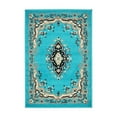 thumbnail image 3 of Unique Loom Reza Collection Area Rug - Washington (2' x 3' 1" Rectangle Turquoise/Black), 3 of 7