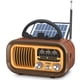 thumbnail image 1 of Radio portátil retro vintage PRUNUS J-150 Bluetooth AM/FM, 1 of 6