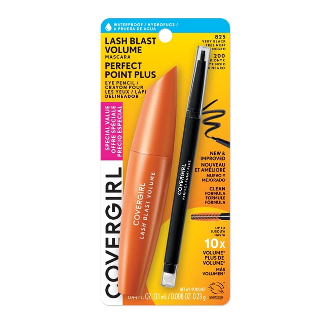 Máscara y delineador de ojos COVERGIRL Lash Blast Volume Waterproof