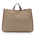 thumbnail image 3 of Pre-Owned Gucci GG Canvas Horsebit 1955 Chain Large Tote, 3 of 11