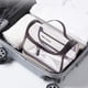 thumbnail image 5 of Bolsa de almacenamiento de cosméticos HUOGUO, grande, transparente, impermeable, 5 of 5