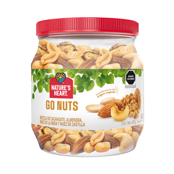 Nuez de la India Nature's Heart castilla y más go nuts! 450 g