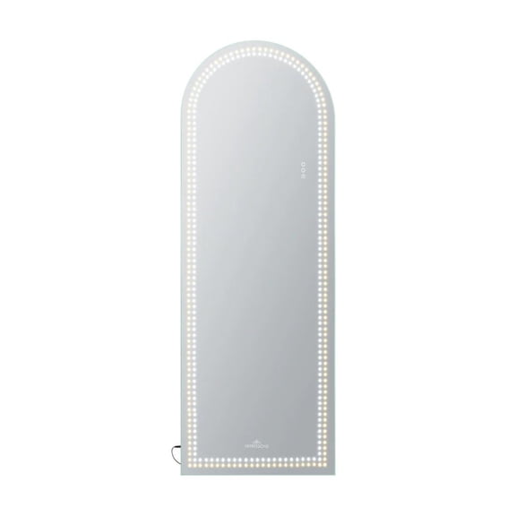 Impressions Vanity Stage Lite Arch Full Length Vanity Mirror (Silver)