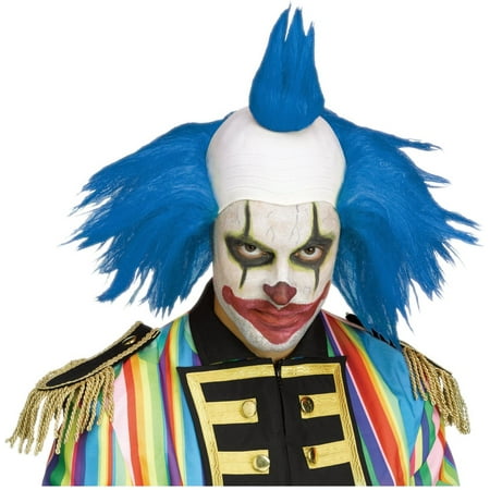 Twisted Clown Blue Wig Krusty The Simpsons Costume Klown Halloween Costume
