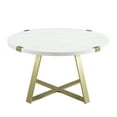 thumbnail image 4 of River Street Designs Slate Wrap Leg Faux Marble Coffee Table, 4 of 10