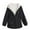 Black, variant on LYXSSBYX Winter Coats for Women Fashion Women's Warm Casual Tops Solid Color Long Sleeve Coat Hoodies Jacket Winter Outwear
