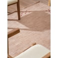 thumbnail image 6 of Rugsotic Carpets Hand Knotted Loom Wool 6'x6' Square Area Rug Contemporary Light Brown L00530, 6 of 8