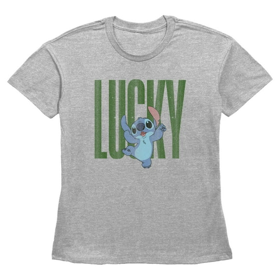 Women's Lilo & Stitch Lucky Experiment Graphic T-Shirt
