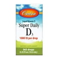 Carlson Super Daily D3 Liquid Drops, 1000 IU, 365 Drops