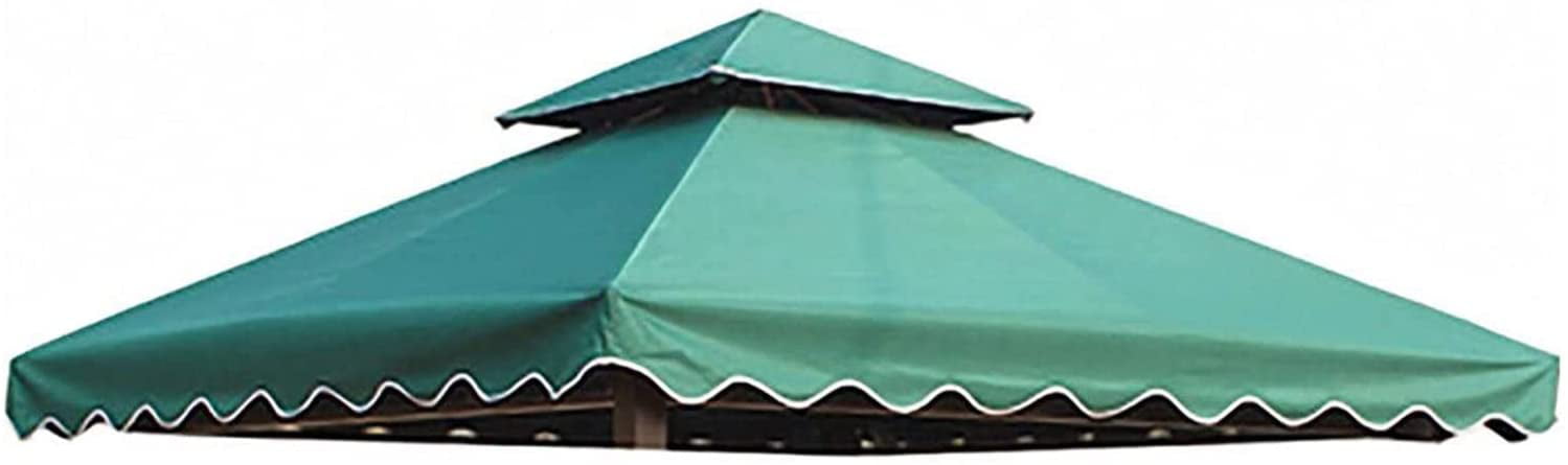 3X3M 2-Tier Replacement Canopy Tent Top Patio Garden Gazebo Sunshade UV 