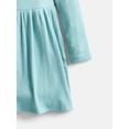 thumbnail image 3 of Wonder Nation Girls Knit Dress with Long Sleeves, Sizes 4-18, 3 of 3